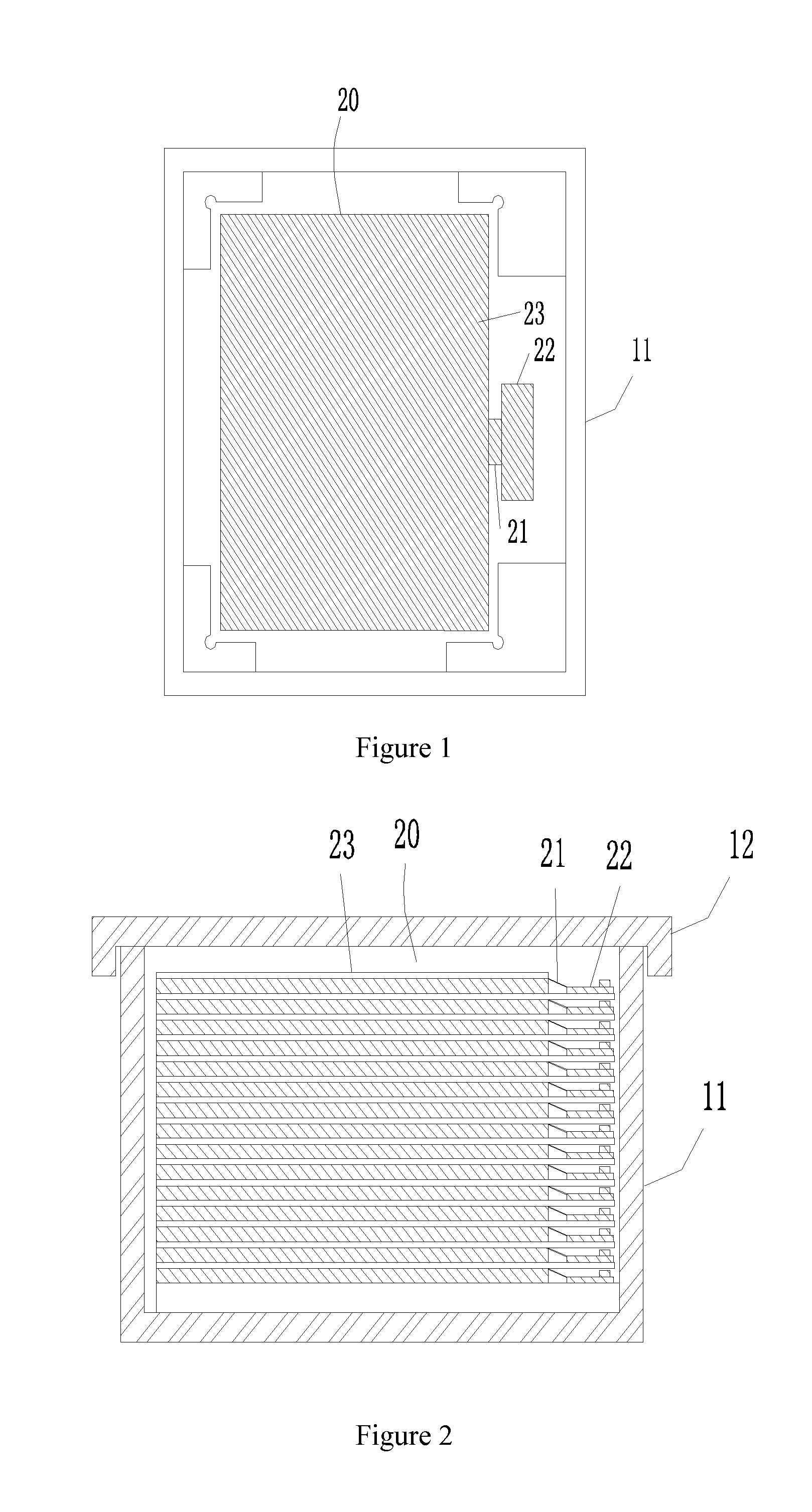 Adjustable tilting packaging box for liquid crystal module