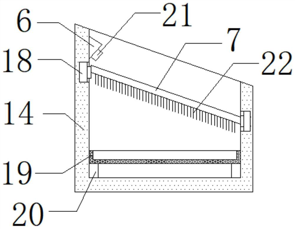 A pickling device for stone processing