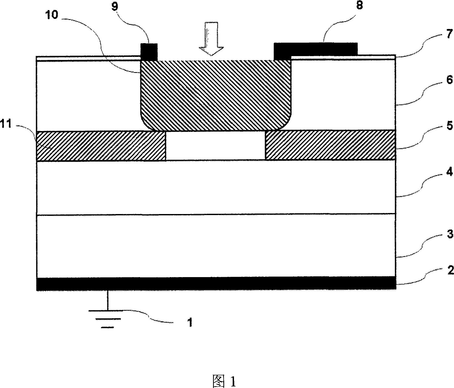 Method for restraining edge breakdown of avalanche photodiode