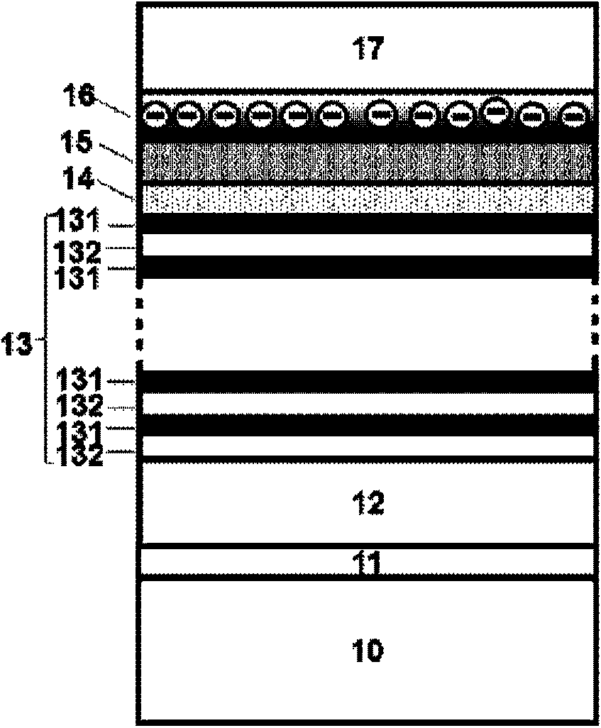 Polarity face GaN-based light-emitting device capable of improving light-emitting efficiency