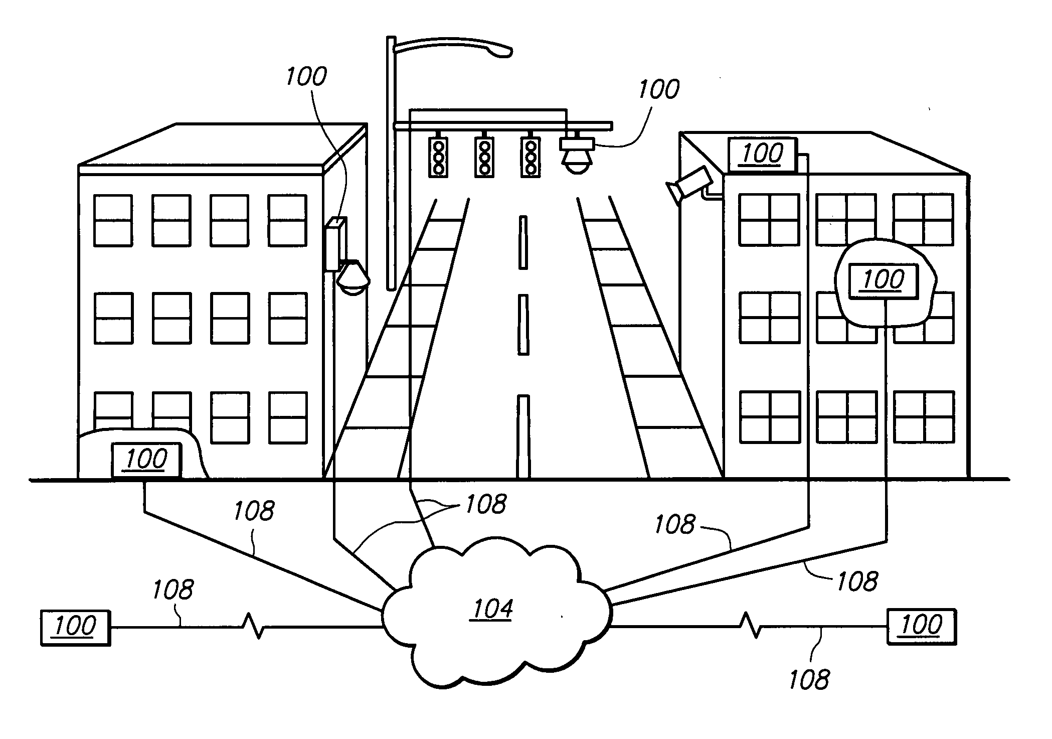 Peer to peer surveillance architecture