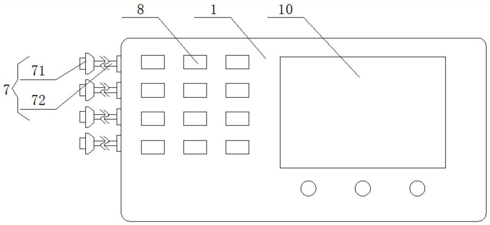 Expressway vehicle distance sensing device