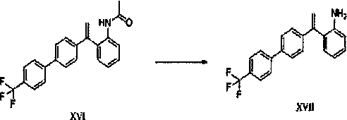 4-(1-substituted-phenylvinyl)biphenyl derivatives, and preparation method and application thereof