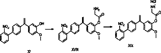 4-(1-substituted-phenylvinyl)biphenyl derivatives, and preparation method and application thereof