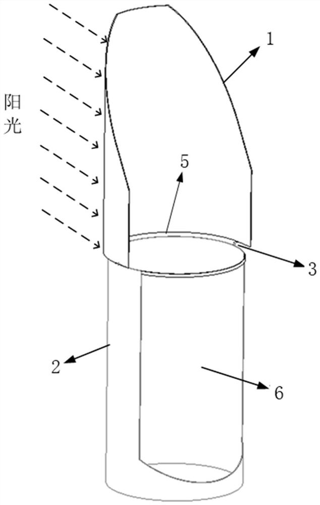 Large-scale deployable high-rigidity high-storage-ratio light shield