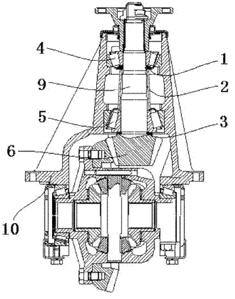 Method for measuring and selecting gasket of taper bearing