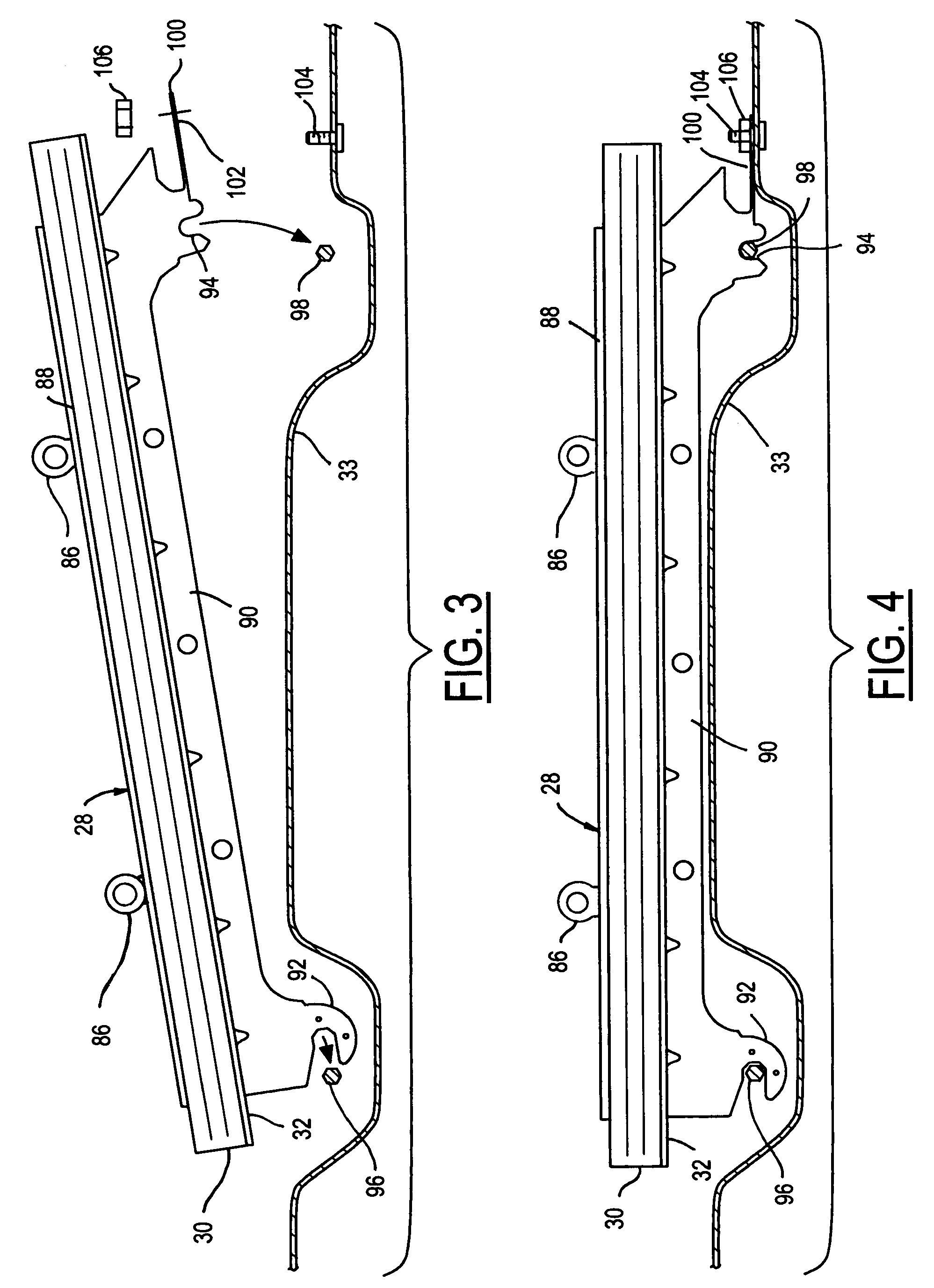 Slide out cargo floor