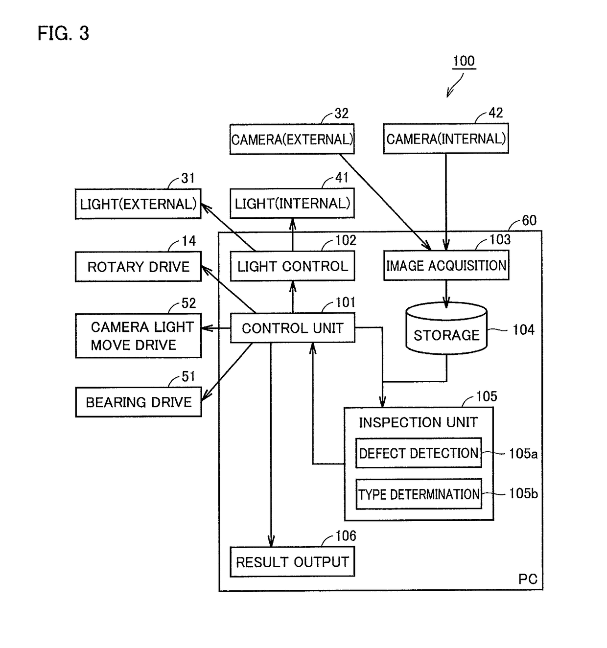 Defect inspection apparatus for tubular product such as intermediate transfer belt