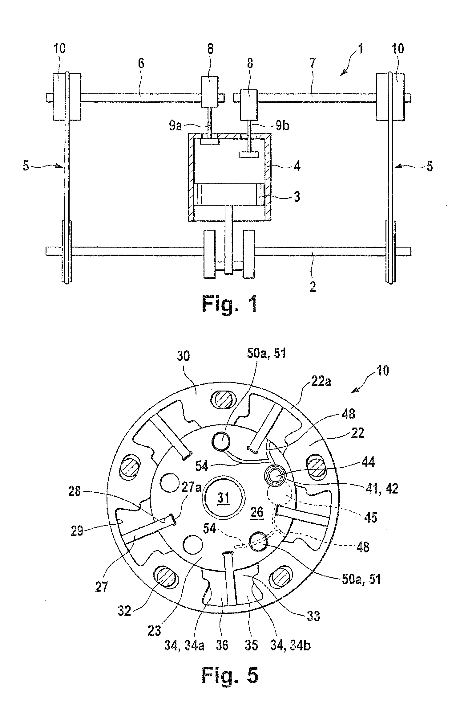 Device for variably adjusting the control times of gas exchange valves of an internal combustion engine