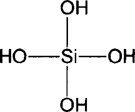 Nano organic solvent silicasol and preparation method thereof