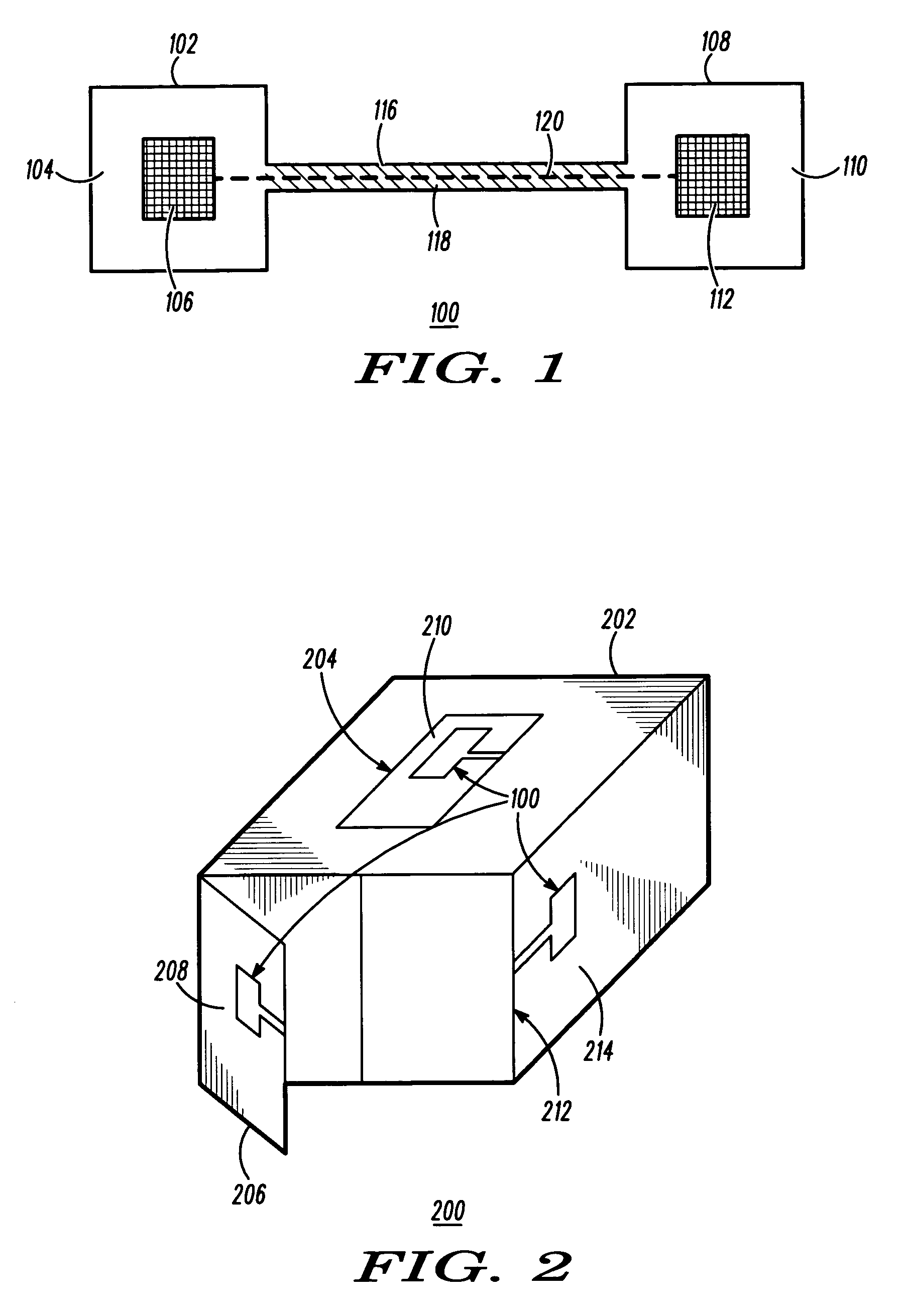 Passive repeater for radio frequency communications