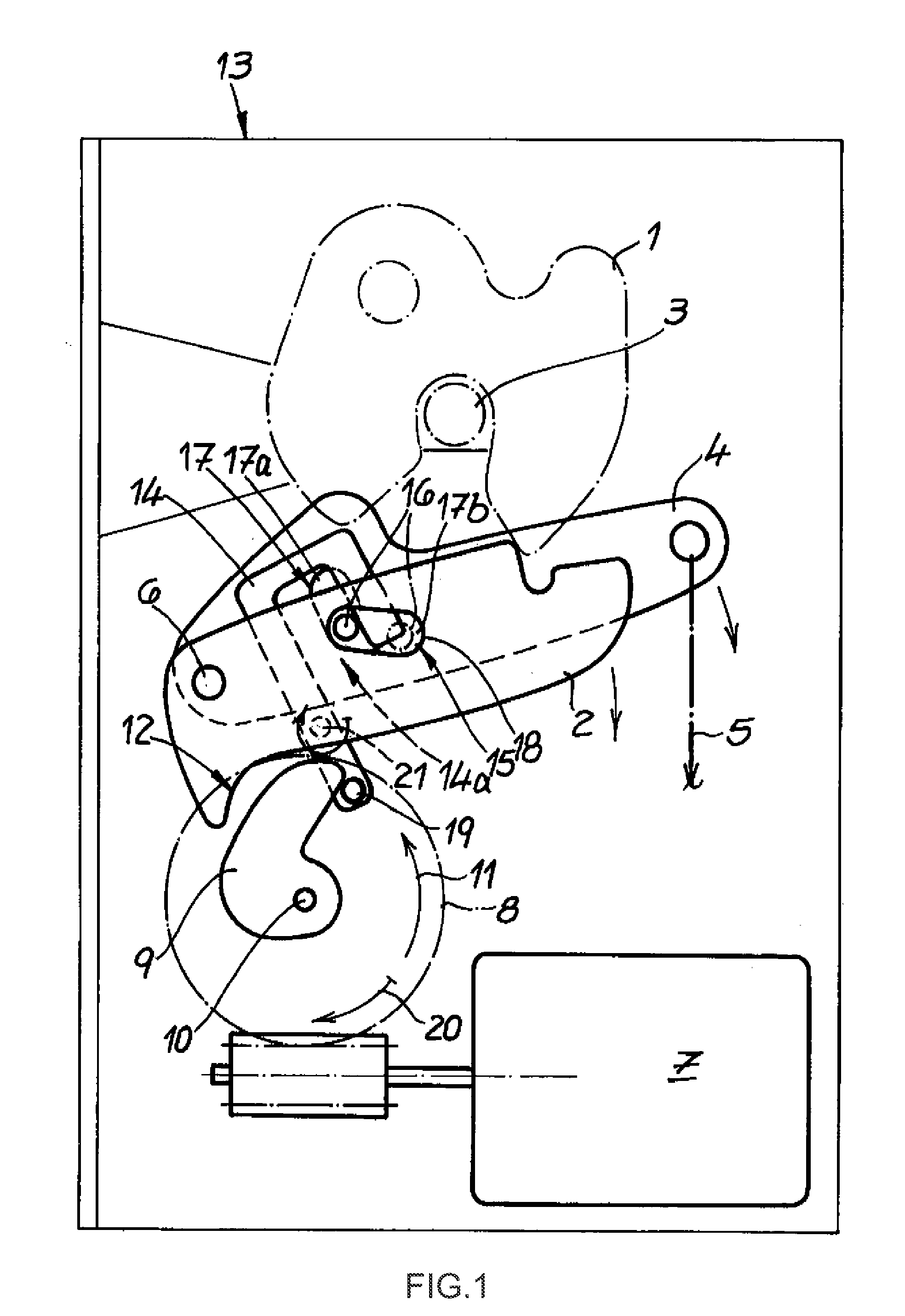 Motor vehicle door lock