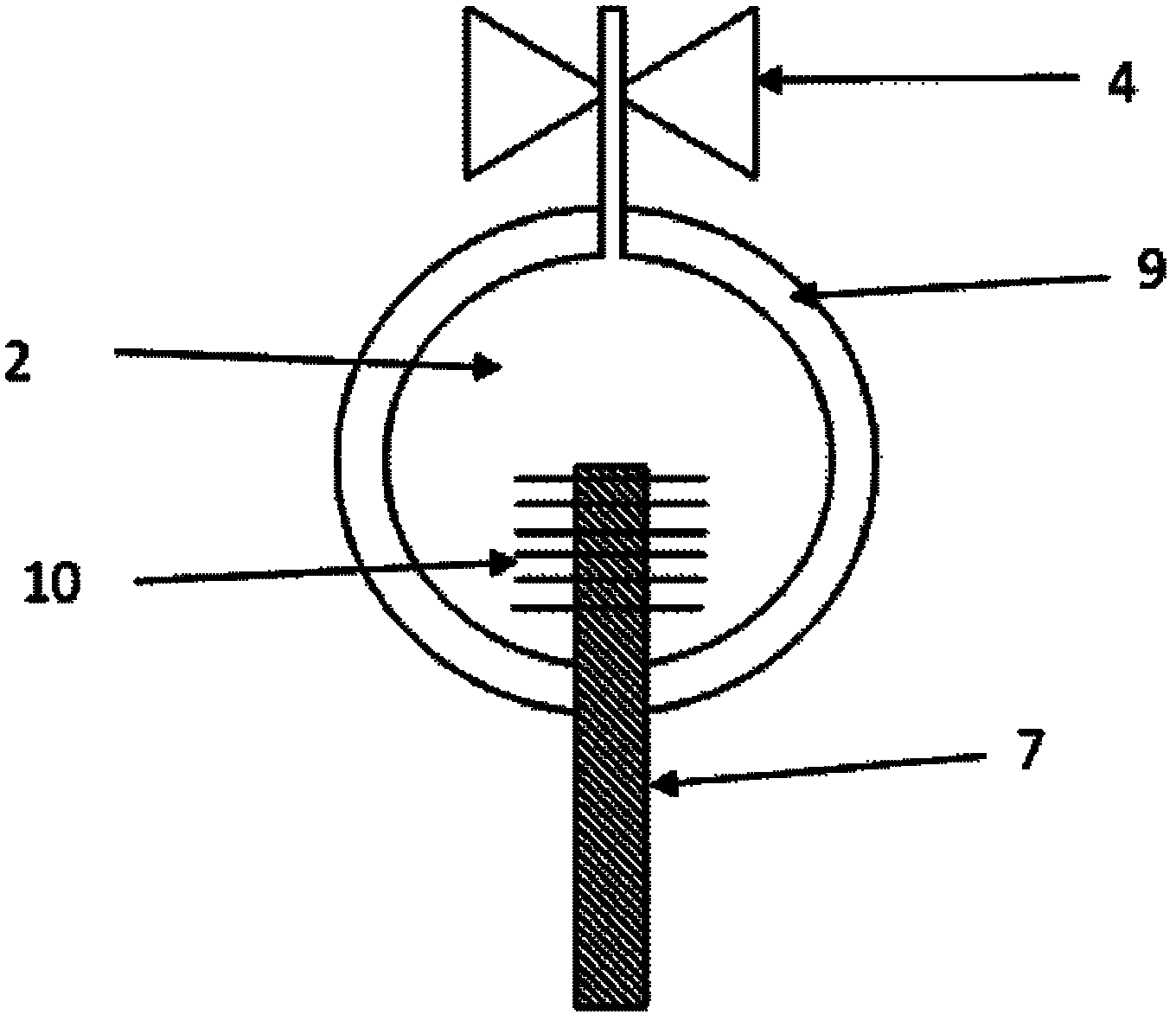 A composite heat absorber of high temperature air and molten salt