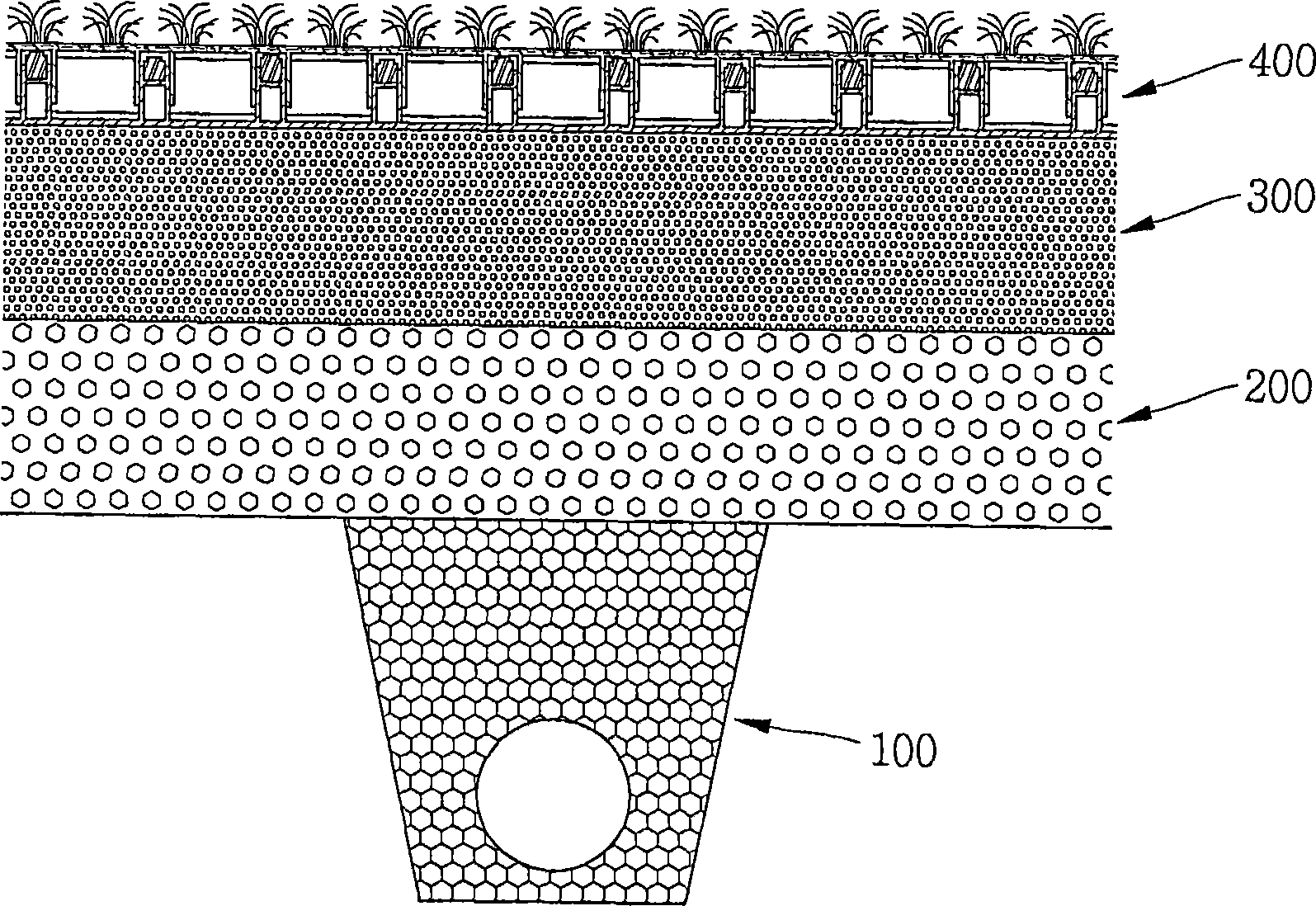 Surface structure for athletic fields