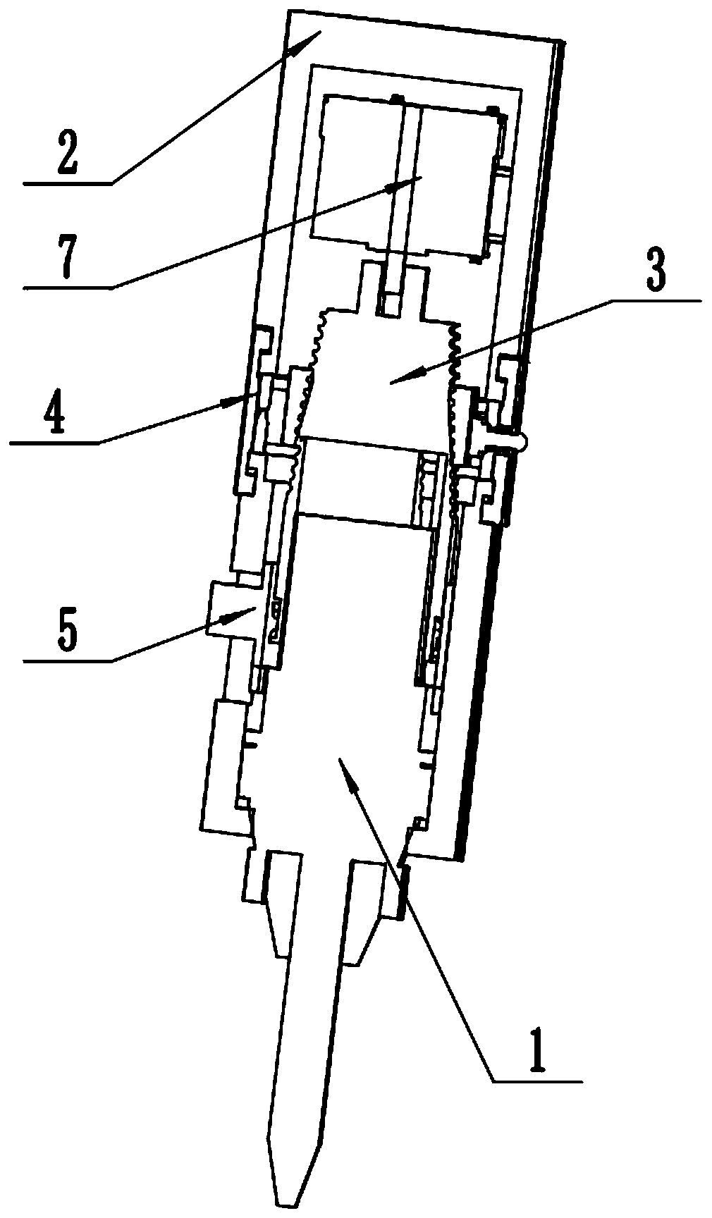 Manual and electric integrated screwdriver