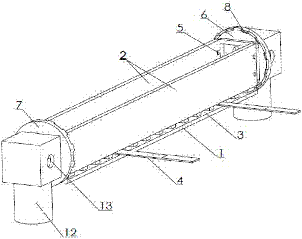 A limb balance rehabilitation training device