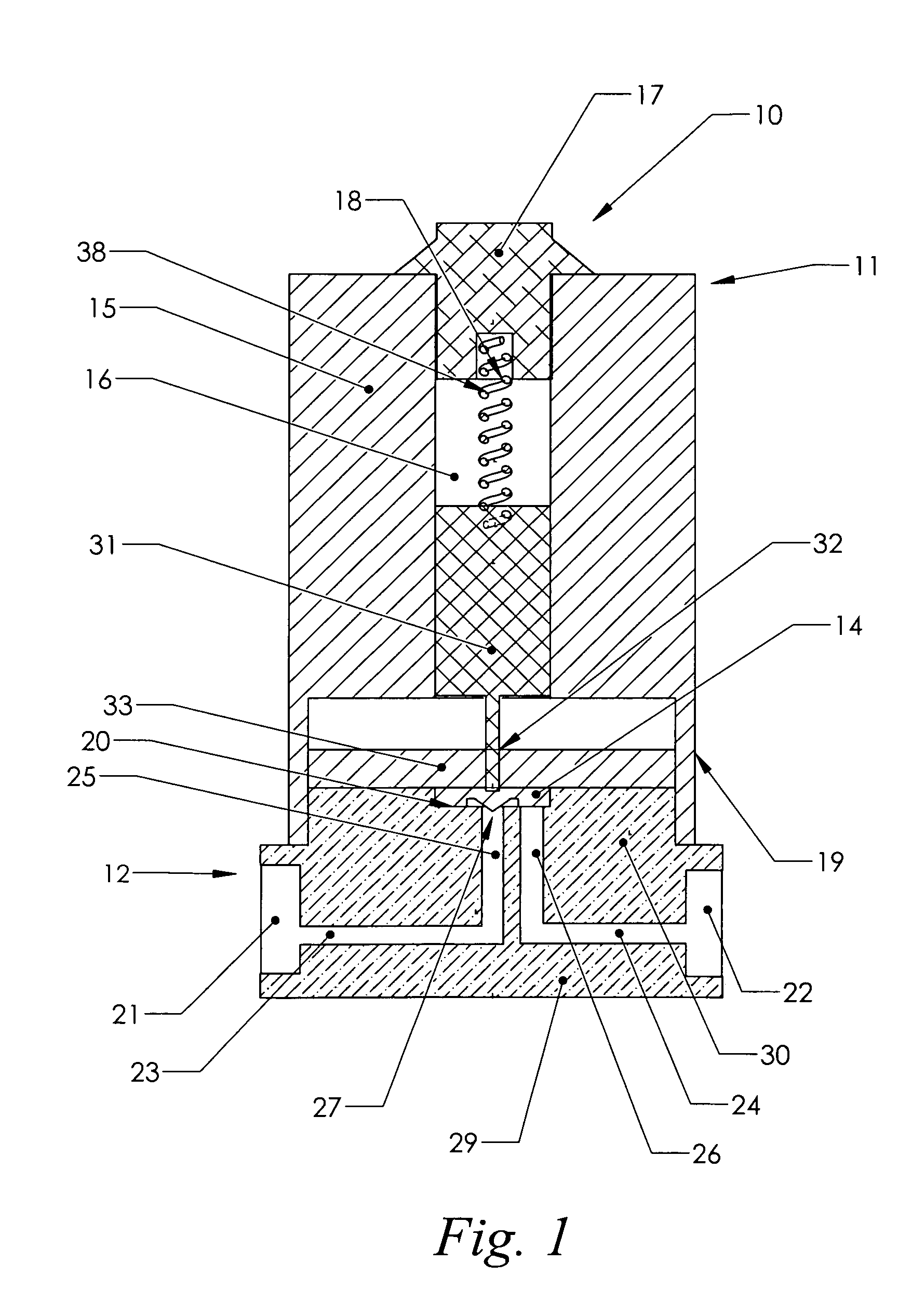 Solenoid-actuated diaphragm valve