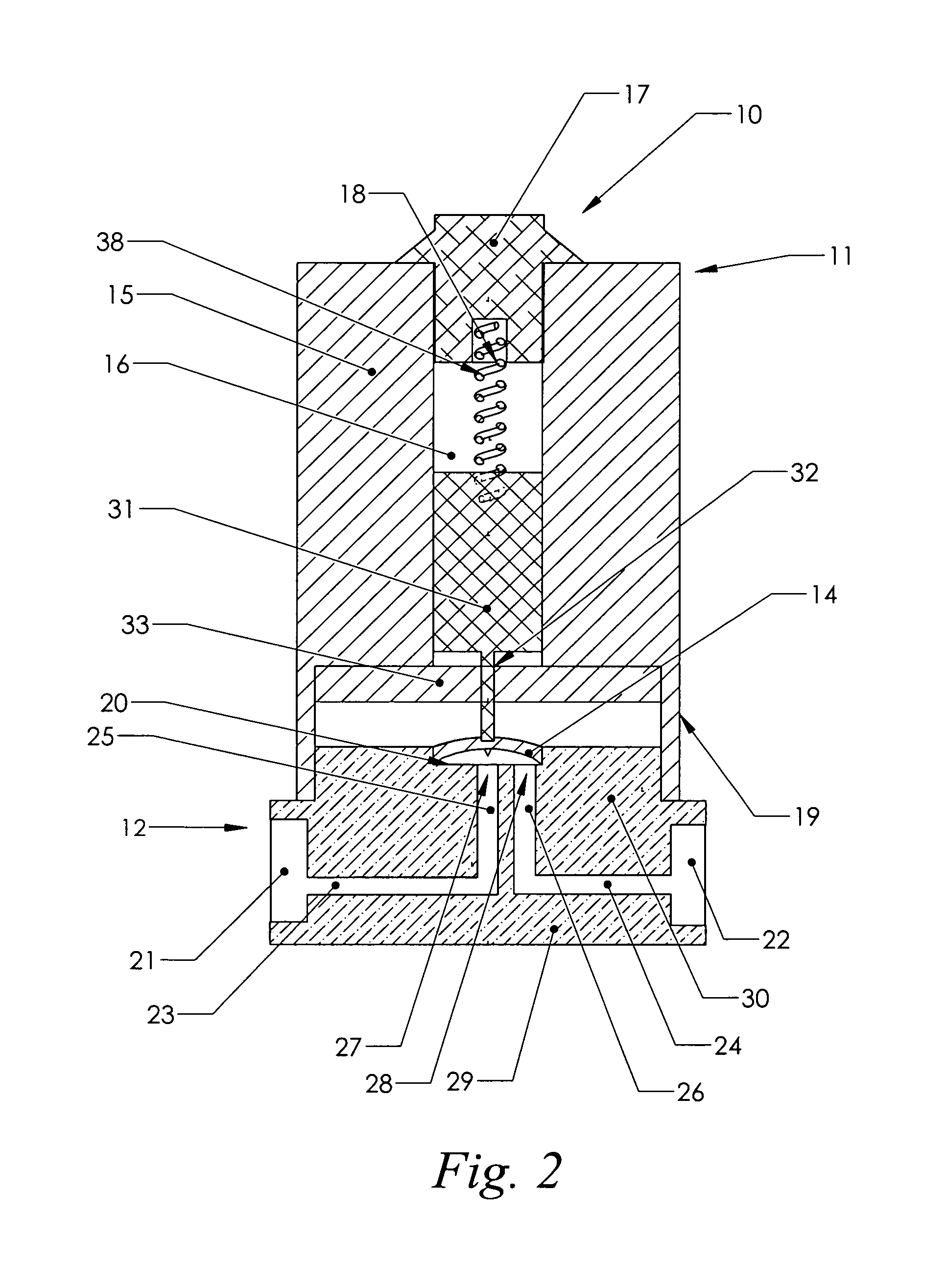 Solenoid-actuated diaphragm valve