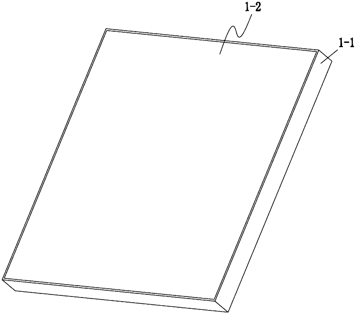 Light distribution method for advertising lamp box and advertising lamp box