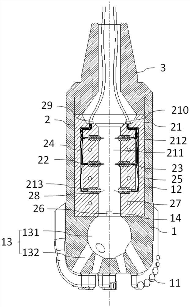 jet pdc drill bit