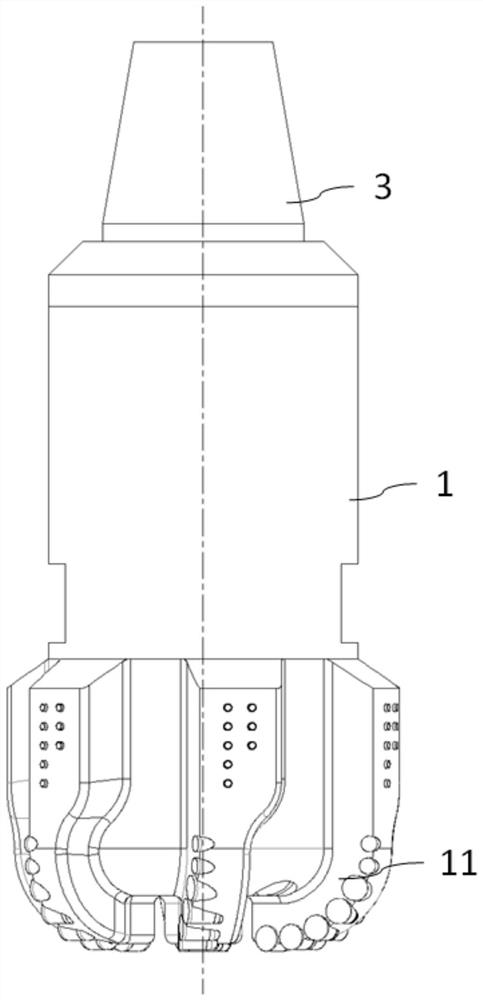 jet pdc drill bit