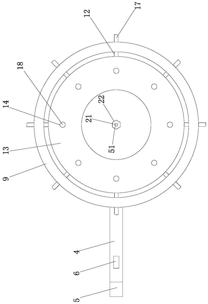 Controllable surface nitriding device and using method thereof