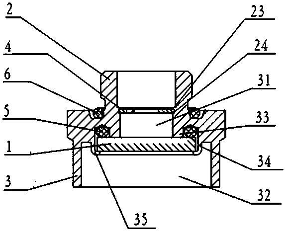 A gearbox oil level observation device and its assembly method