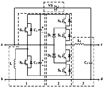 Dynamic voltage correction device, correction method and isolation method for load short-circuit fault