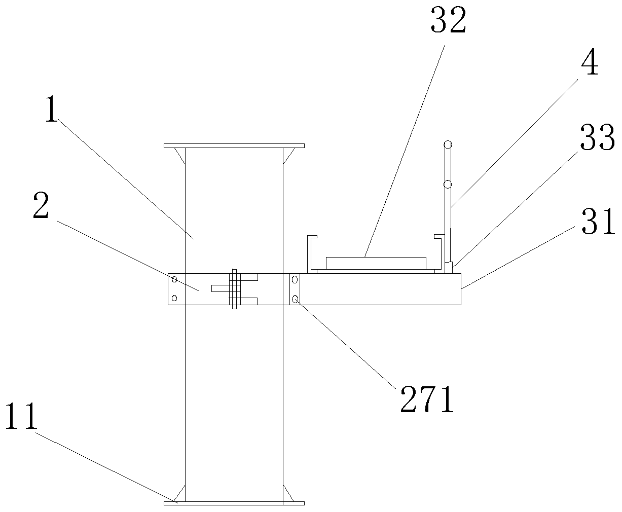 Prefabricated bridge falsework system