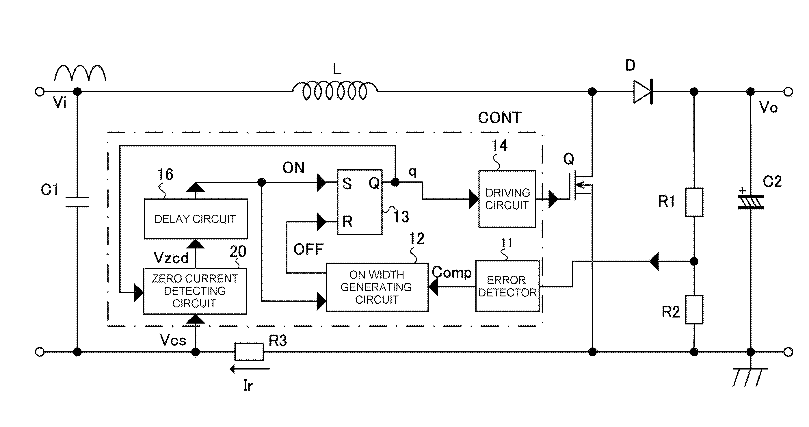 Switching power supply device