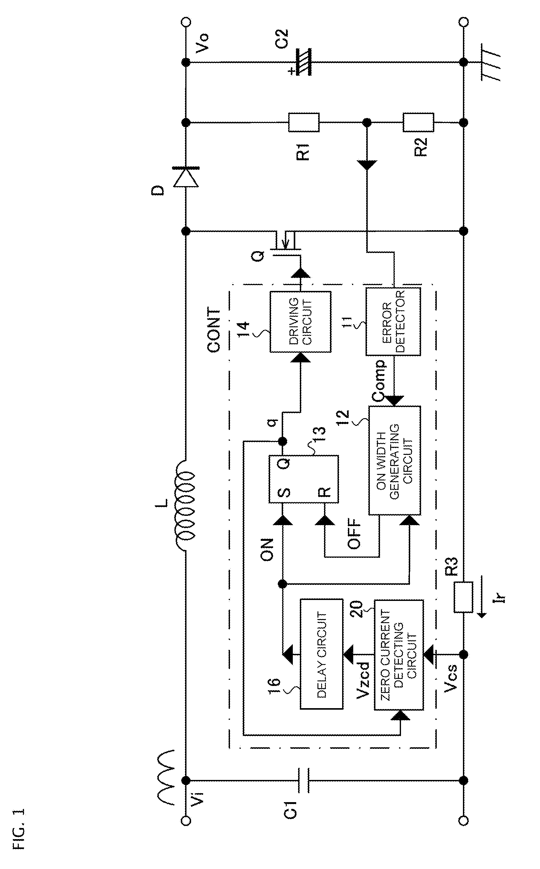 Switching power supply device