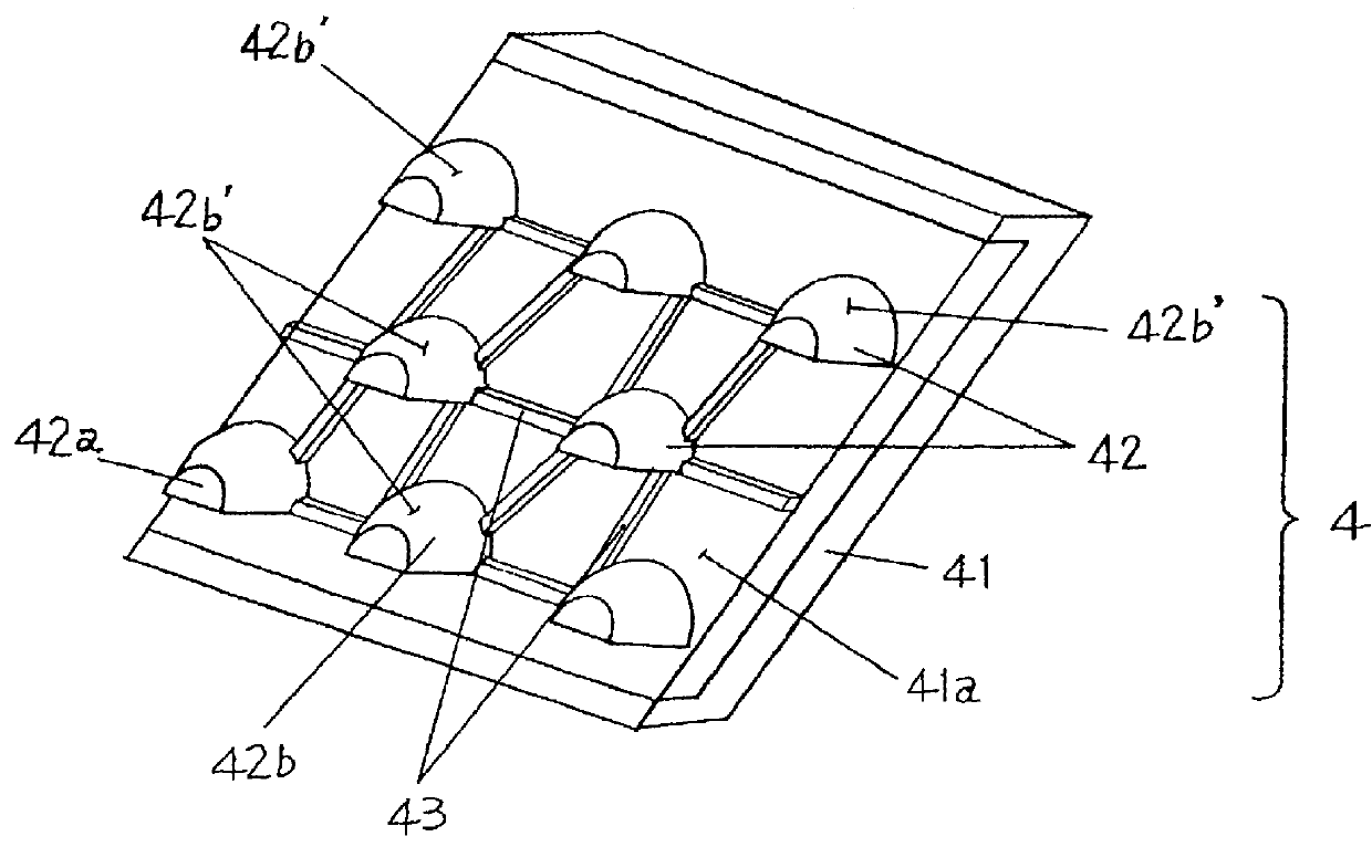 Layout of an apparatus for crushing-breaking useless casting products, a fixed cutter device and a rocking cutter device used for the apparatus, and a method for coating the fixed cutter device and the rocking cutter device