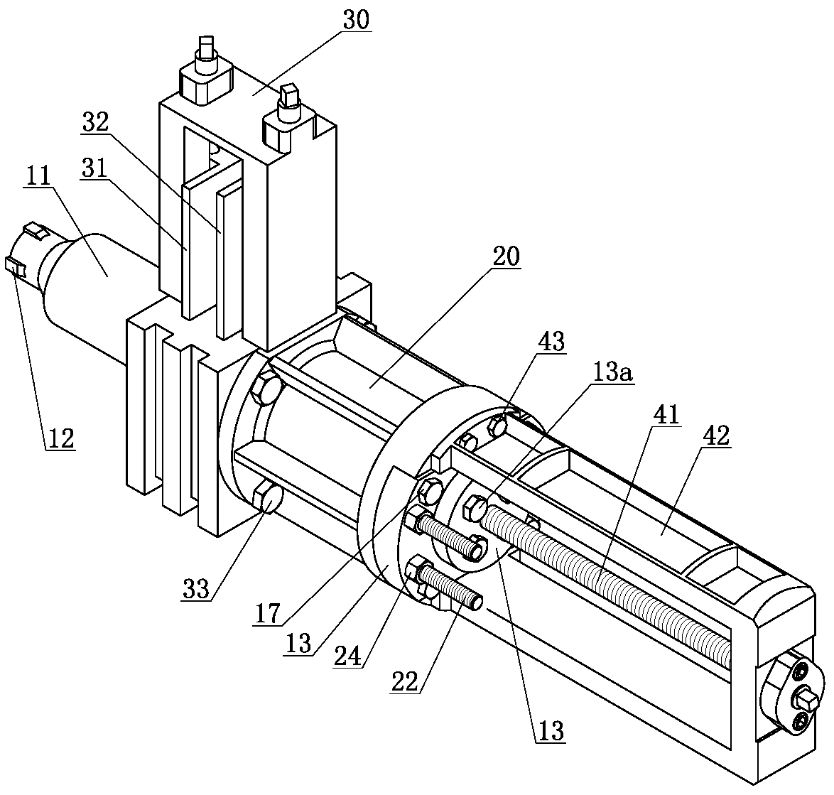 An atmospheric pressure tool changing device and method for a super-large-diameter shield machine