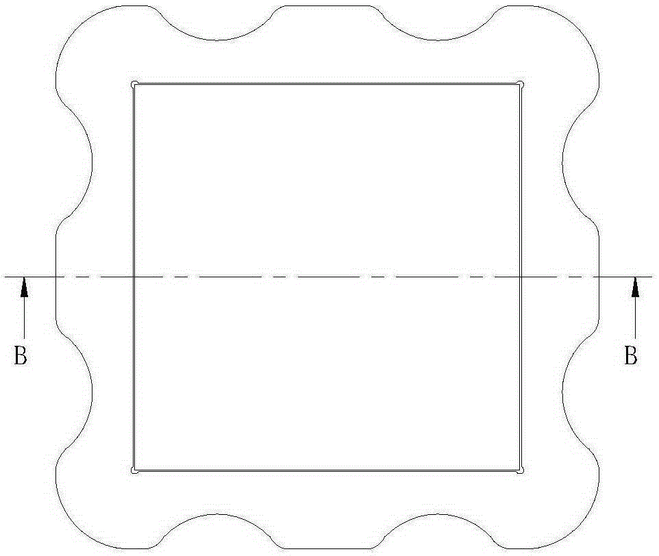 Supporting block for independent ship liquid tank