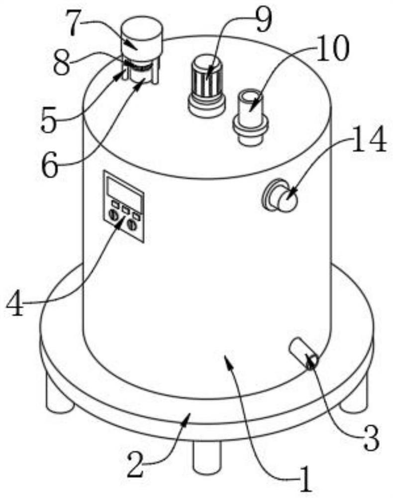 Automatic pressure relief and explosion-proof type reaction kettle pressure relief system