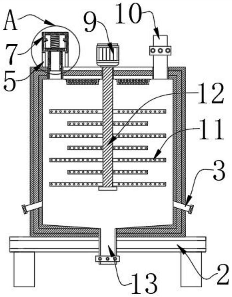 Automatic pressure relief and explosion-proof type reaction kettle pressure relief system