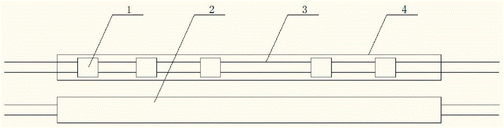 A high-sensitivity composite linear temperature-sensitive fire detector and its alarm method