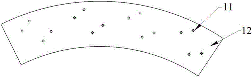 Assembly and welding process of single upper ring type large-scale split seat ring with base plate