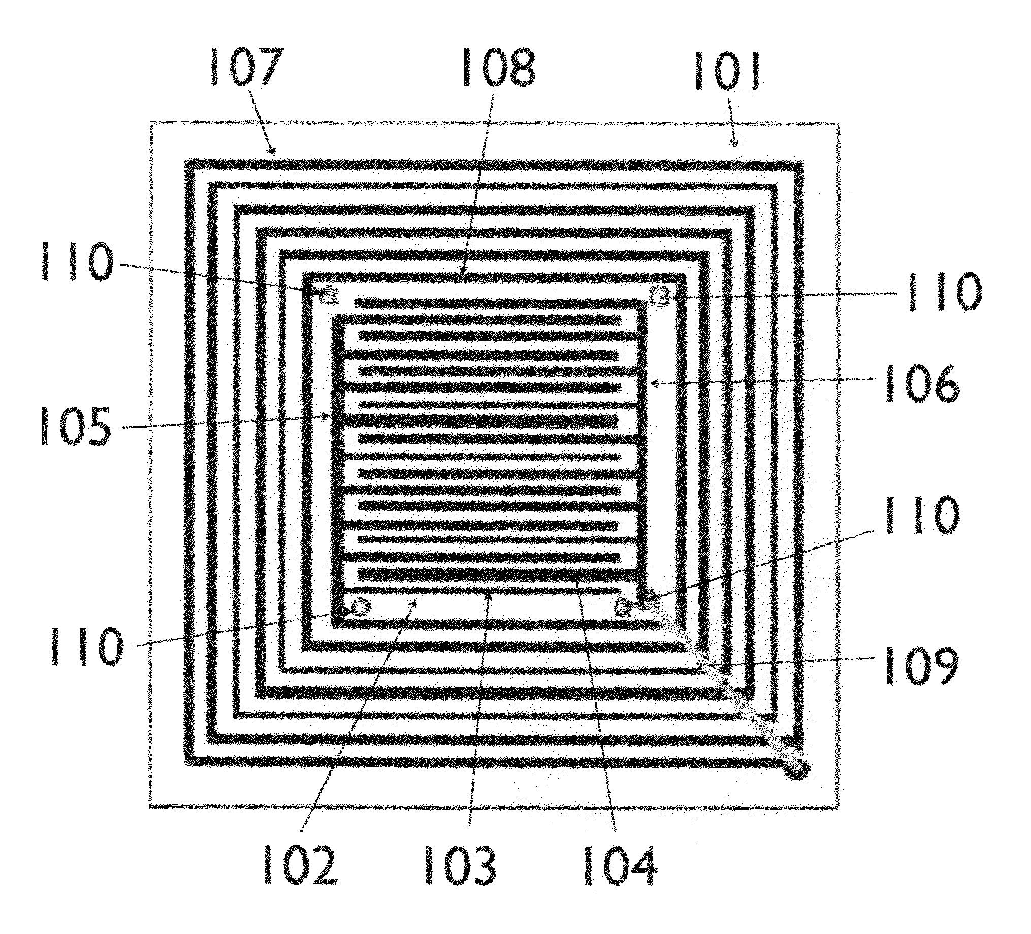 High sensitivity passive wireless strain sensor