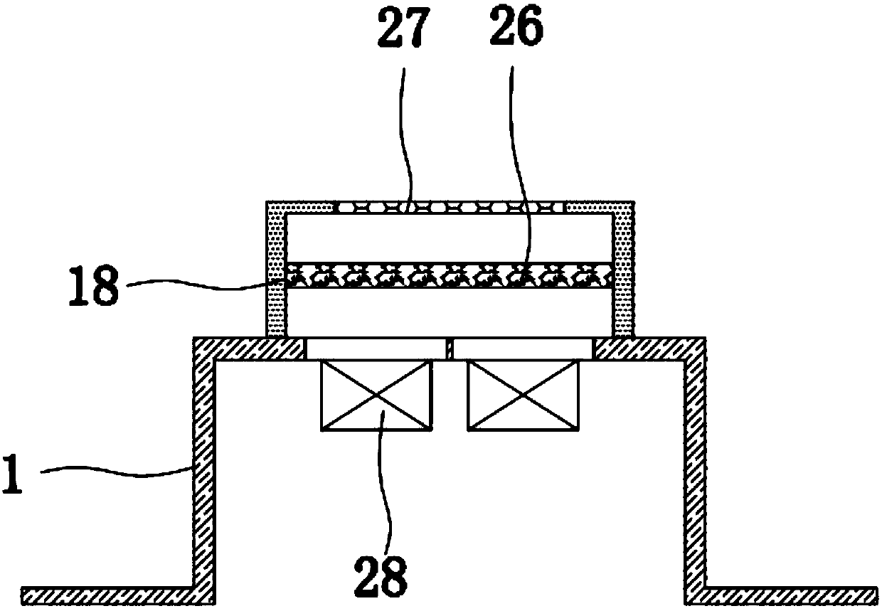 Automatic slitting and winding structure for digital printing machine