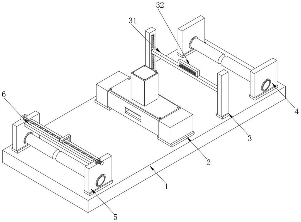 Flat copper wire patent leather removing equipment