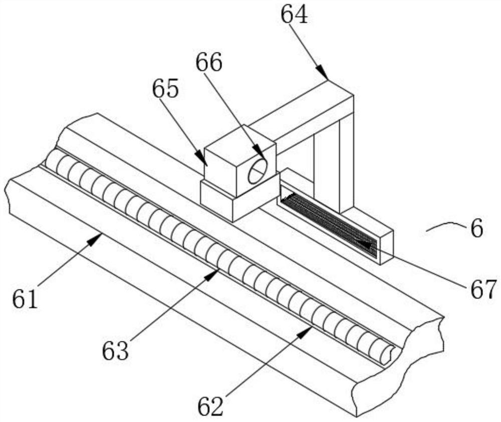 Flat copper wire patent leather removing equipment