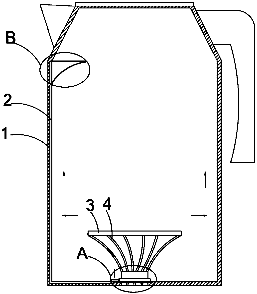 Highly efficient electric kettle