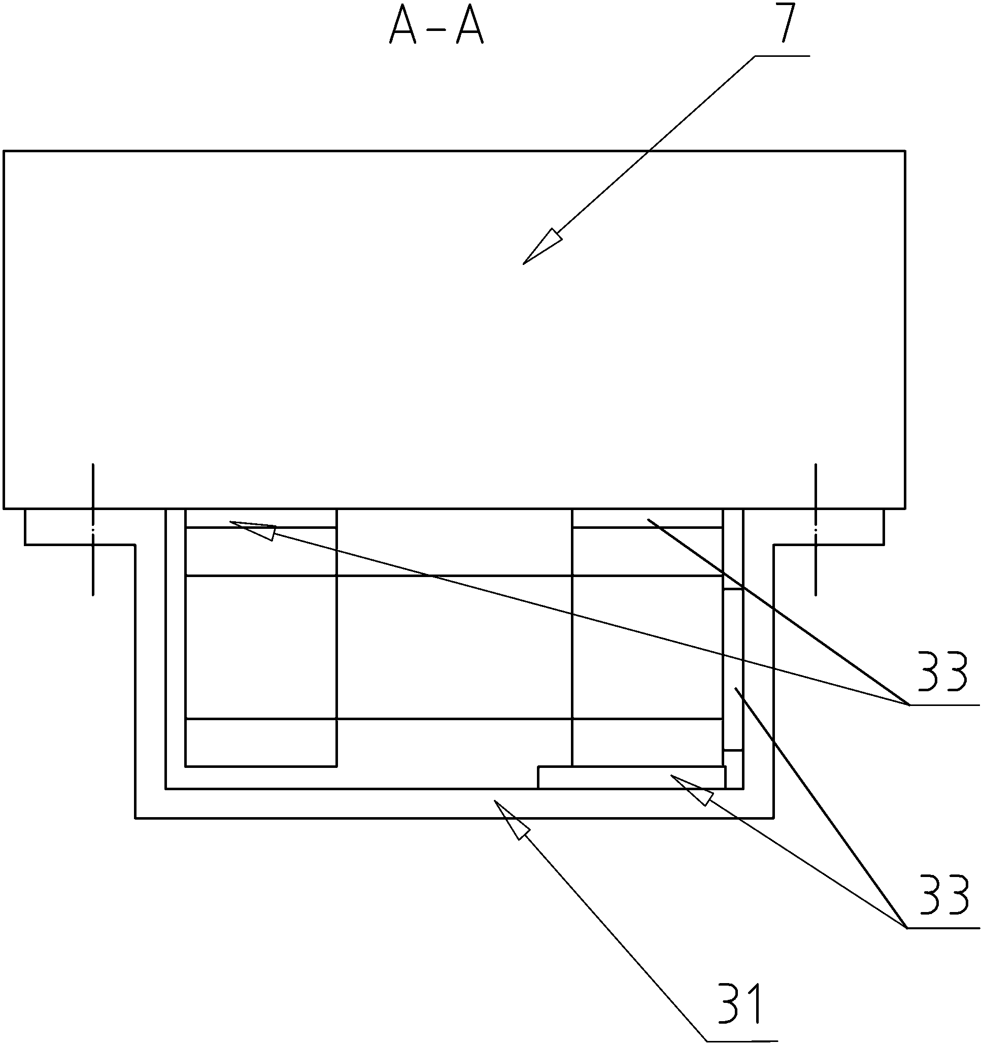 Adjustable support frame used for drilling hole upward and vertically