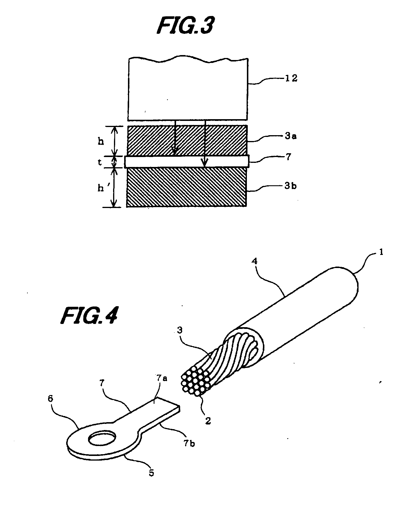 Electric wire with terminal and method of manufacturing the same