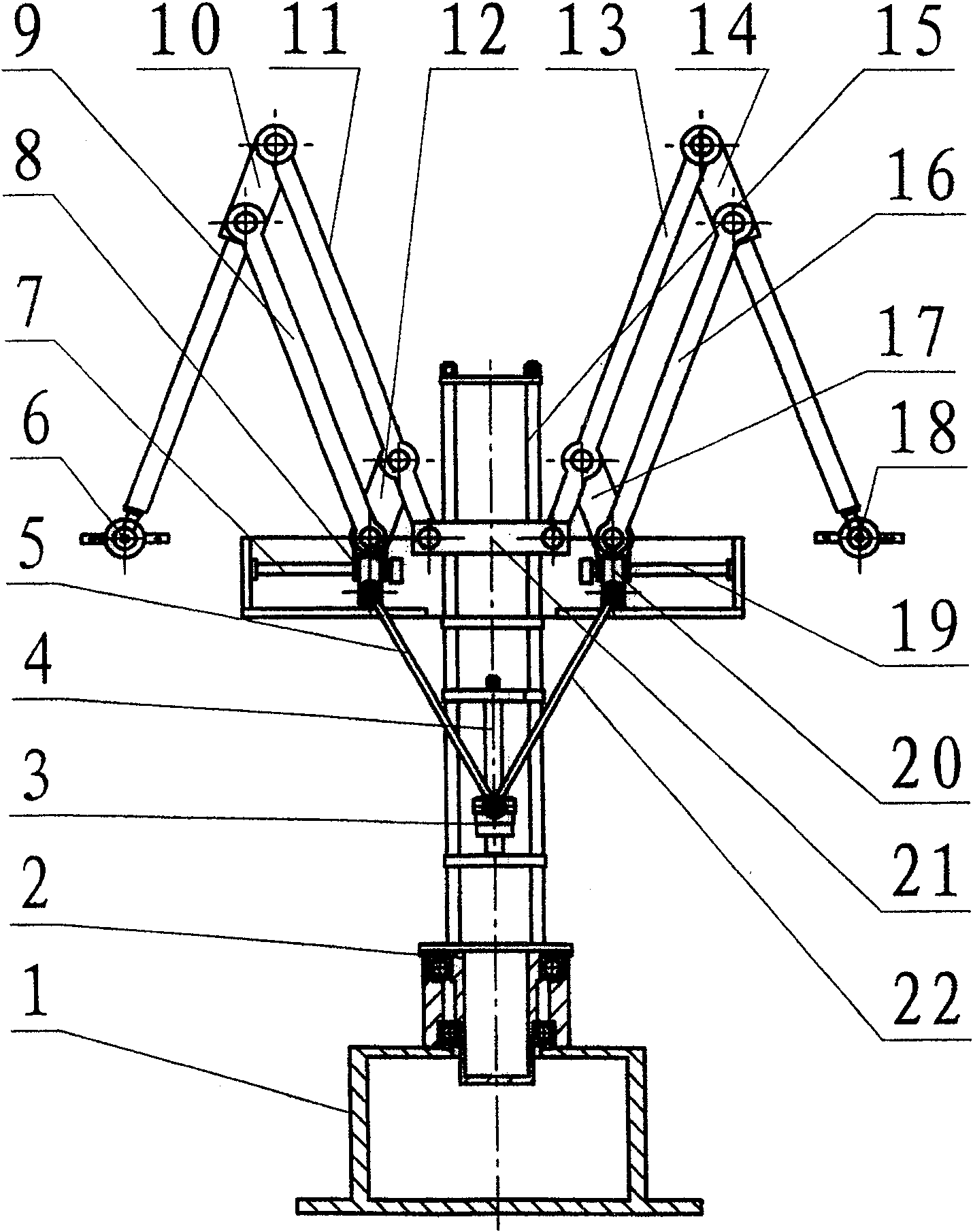 Three-freedom recovery exercising robot