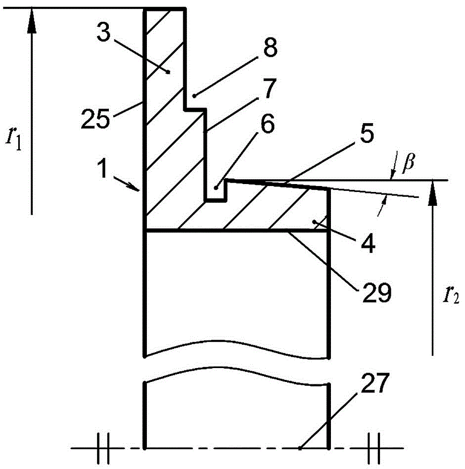 Heat cover type grinding device for machining sealing ring with regularly conical surface