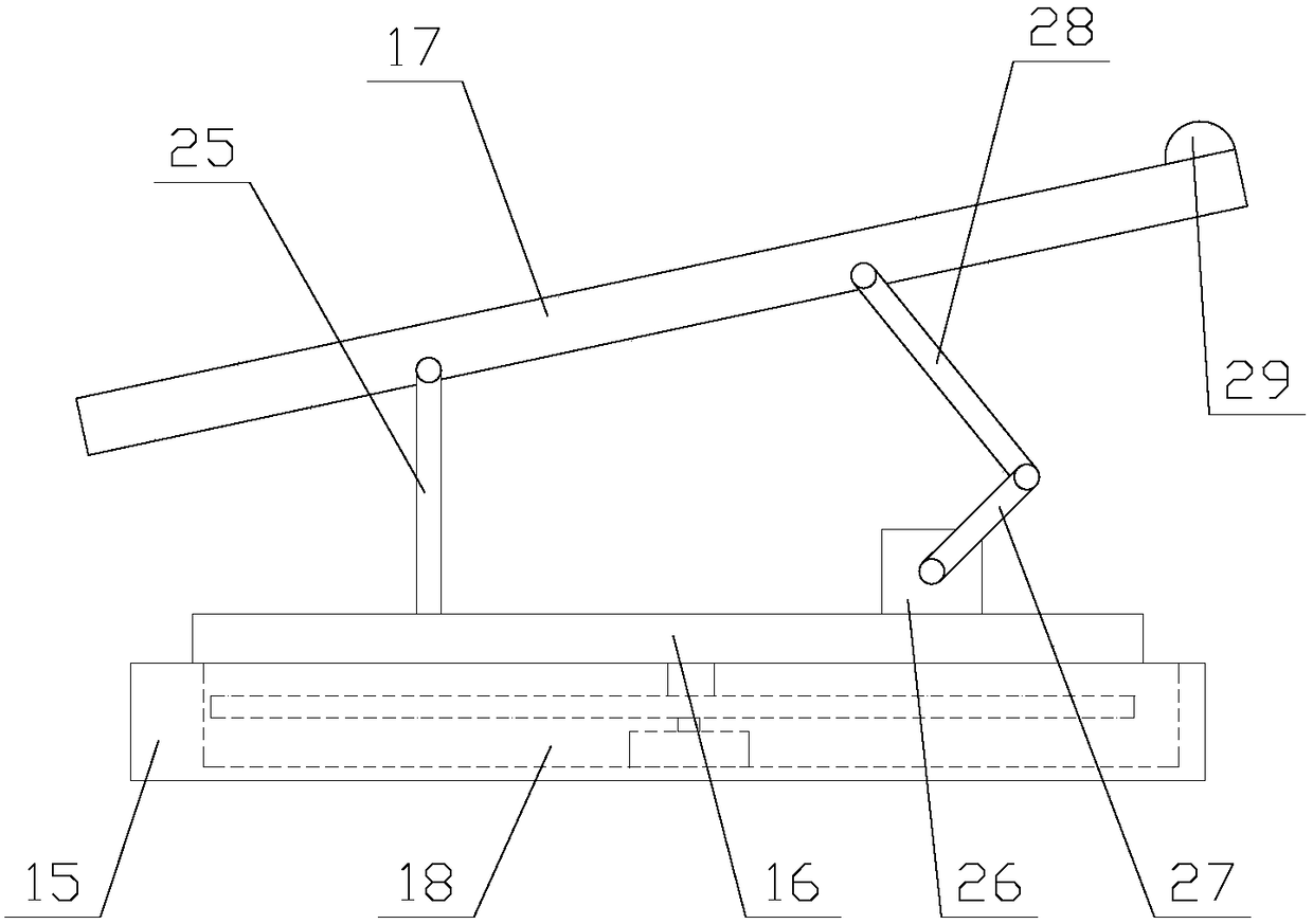 Adjustable solar street lamp applicable to country road