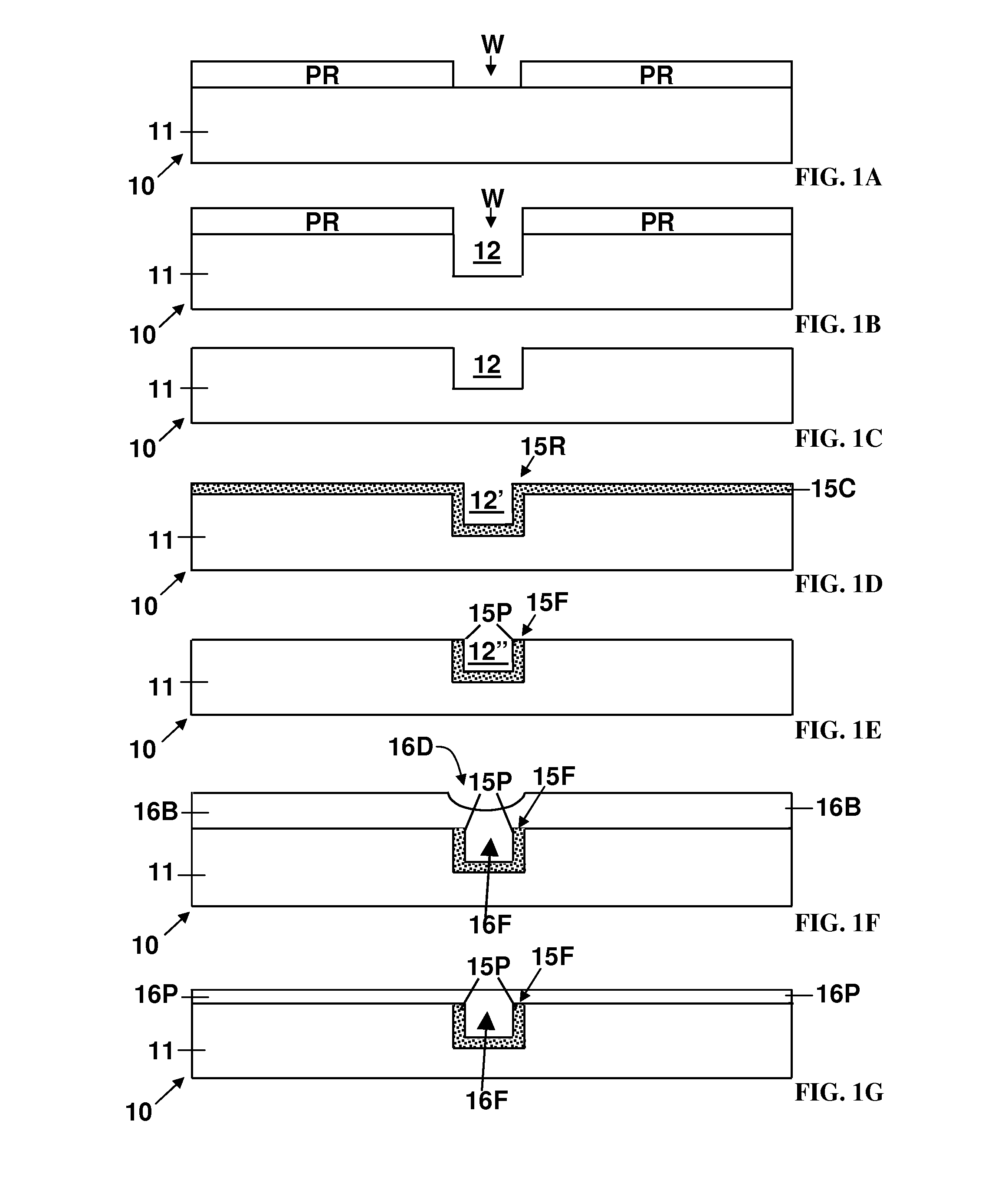 Method of manufacture of damascene reticle