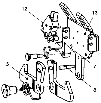 Unlocking device for vehicle door in traffic field